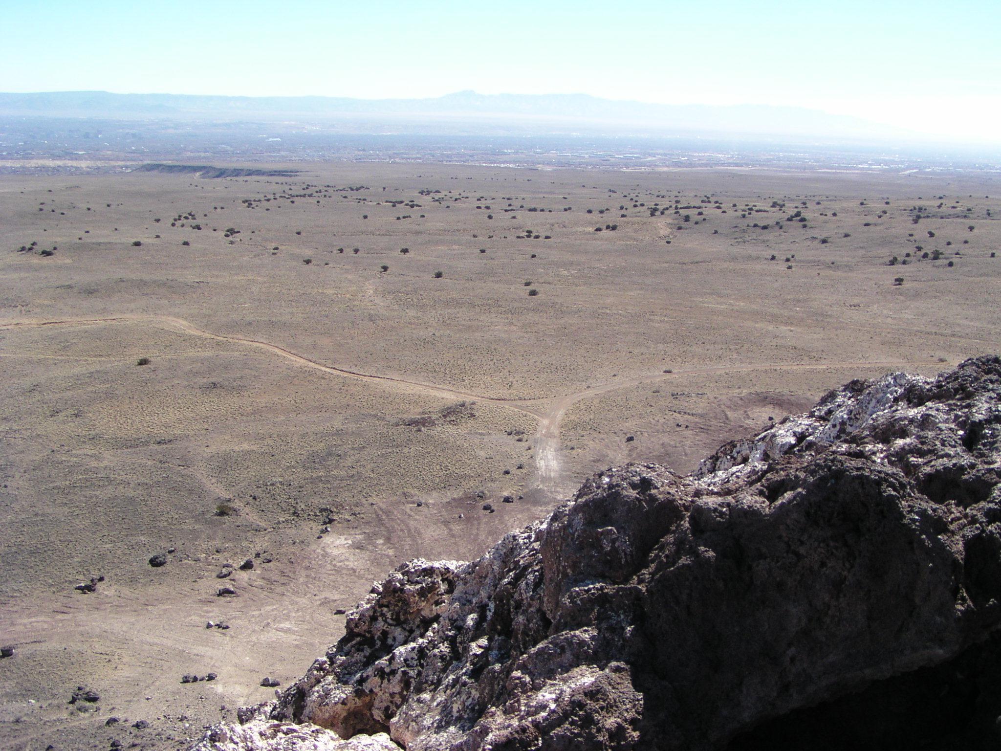 Volcanoes in Albuquerque, New Mexico February 14, 2004