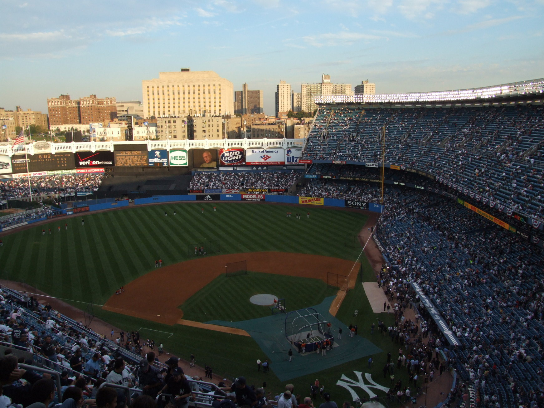 Last Game at Yankee Stadium Baltimore Orioles vs. New York Yankees, Yankee Stadium, Bronx, New